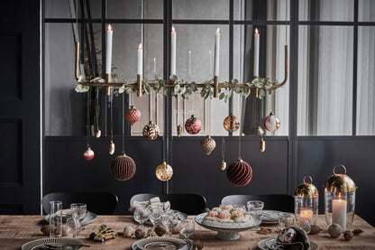 Maxi, Antique Brass Finish Candleholder