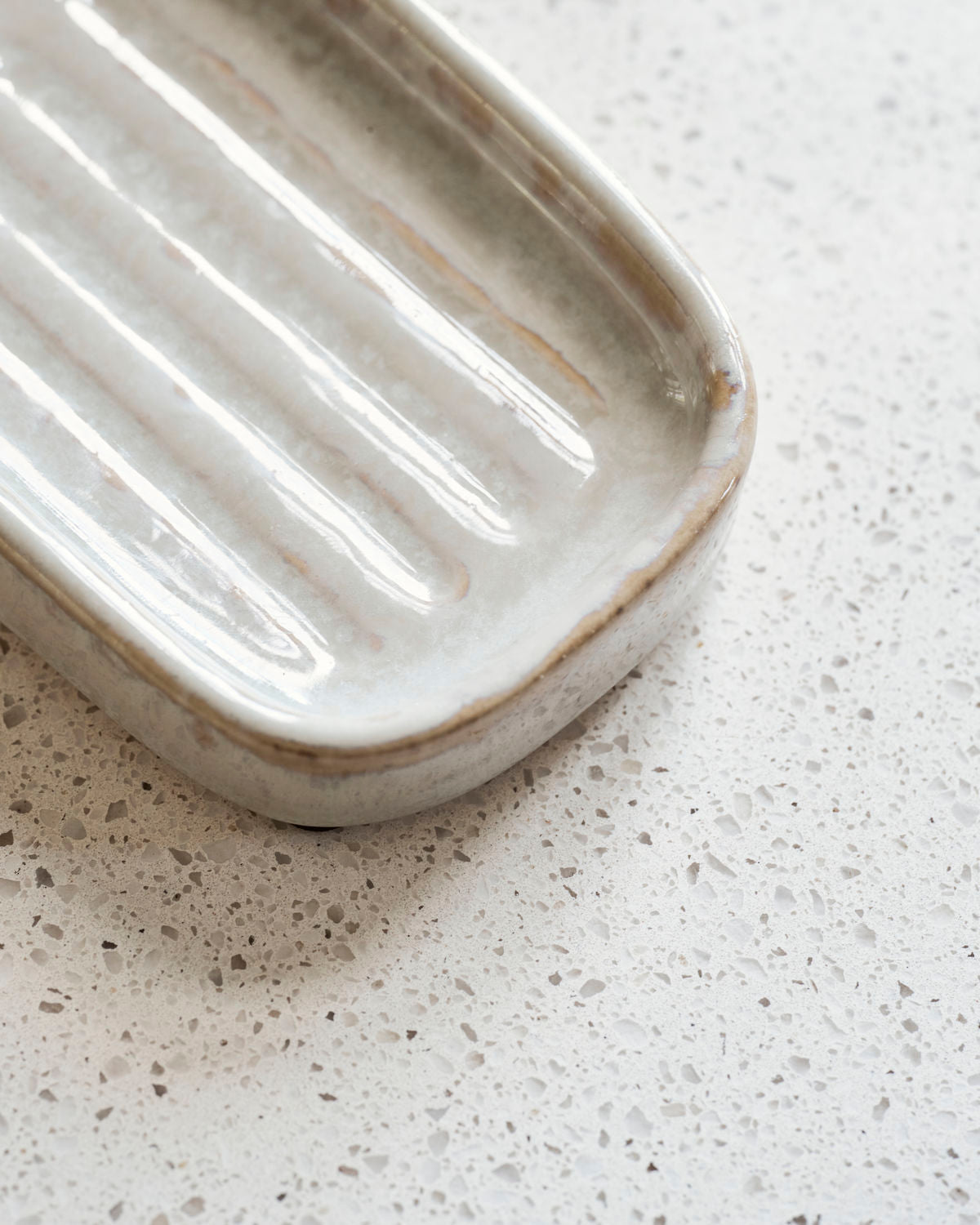 Meraki | Datura Shellish Grey Soap Dish