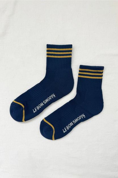 Girlfriend Socks | Navy