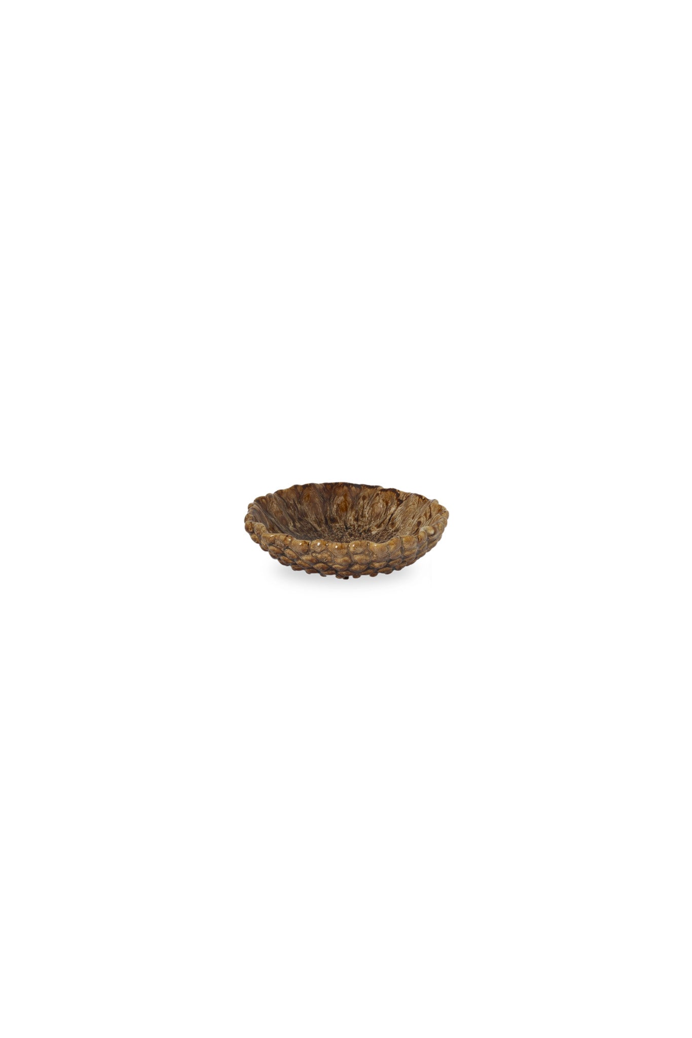 Ekhult Small Brown Ceramic Dish