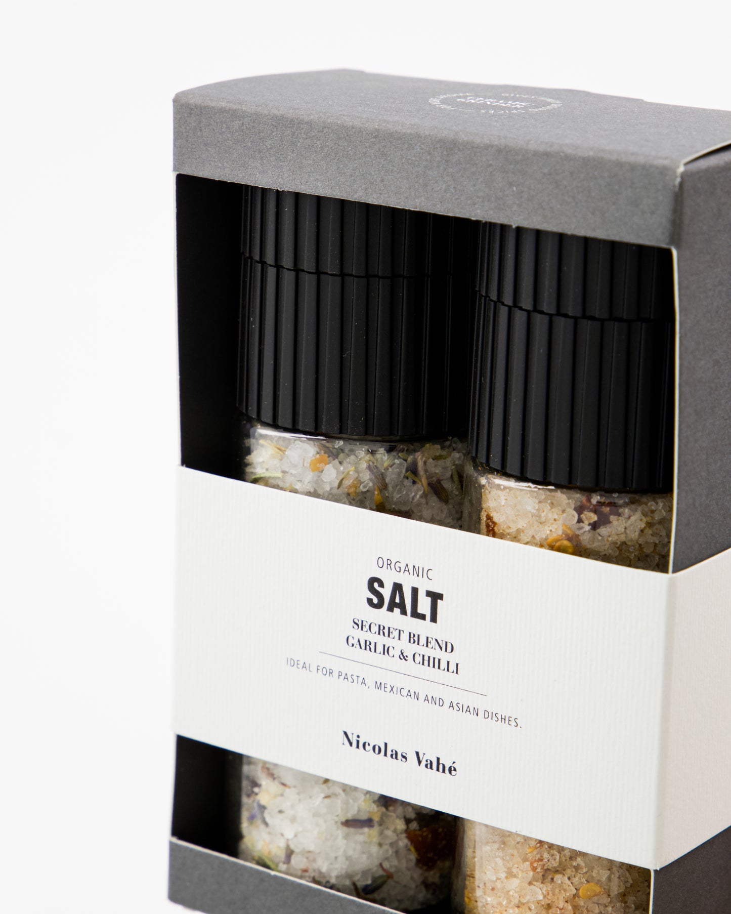 Organic Salt, Secret Blend & Garlic & Red Chilli Pepper Gift box
