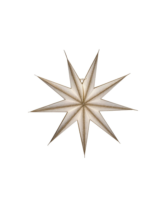 Christmas Off-white Champagne Star