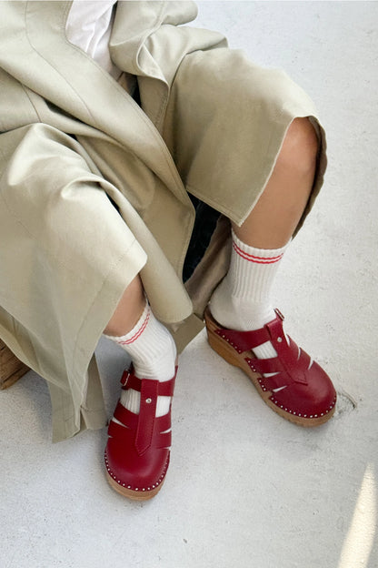 Boyfriend Socks | Clean White