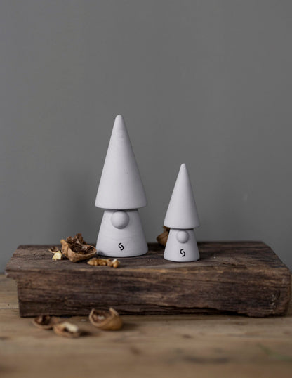 Grey Evert Santa | Ceramic Decor