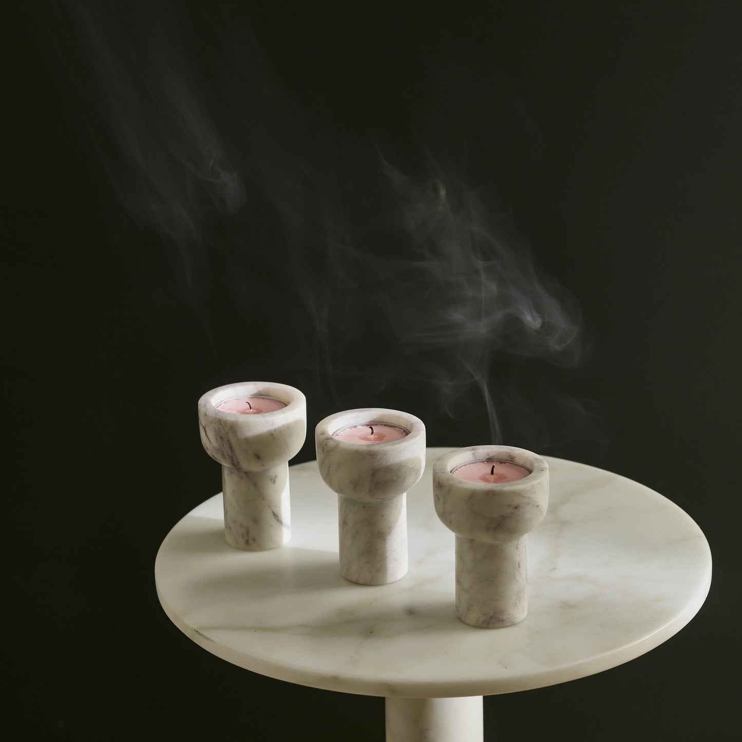 Como Marble Candleholder