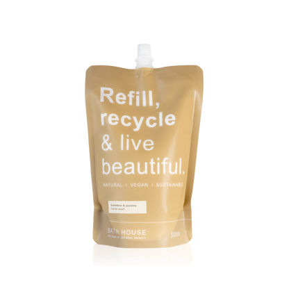 Bamboo & Jasmine Hand Wash Refill 500ml