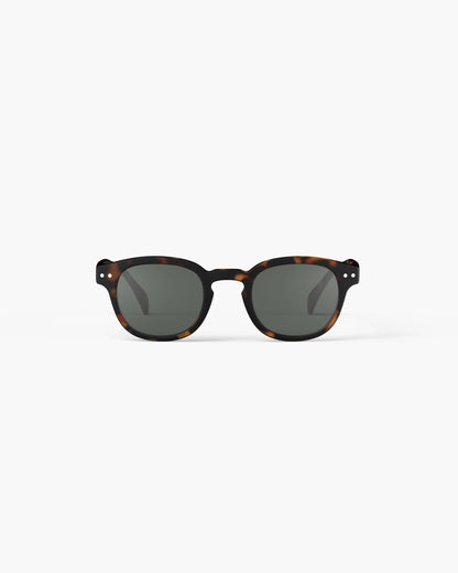 IZIPIZI #C Sunglasses Square Tortoise