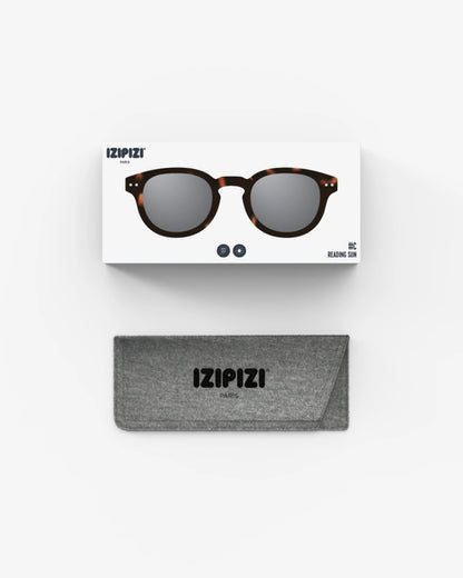 IZIPIZI #C Sunglasses Square Tortoise