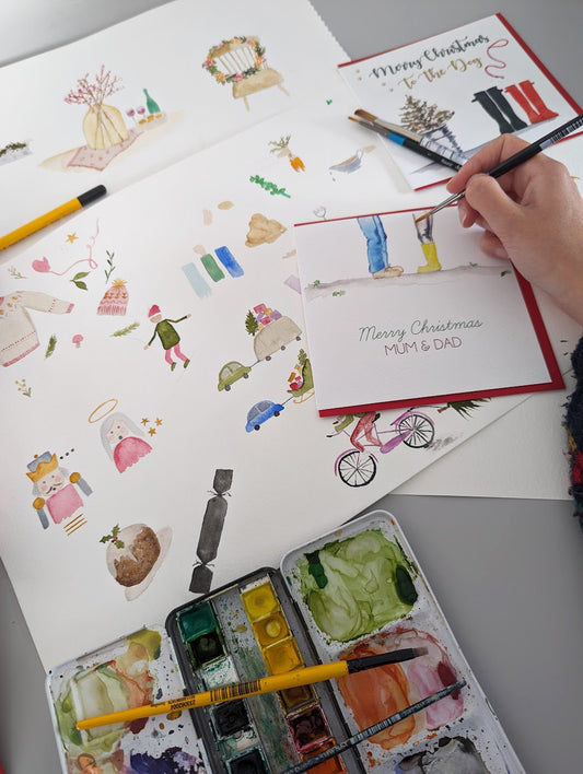 Festive Watercolour Masterclass