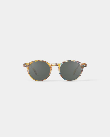 IZIPIZI #D Sunglasses Round Blue Tortoise