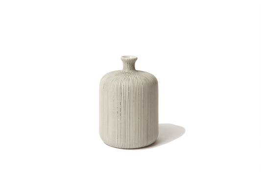 Vase Bottle Medium Grey