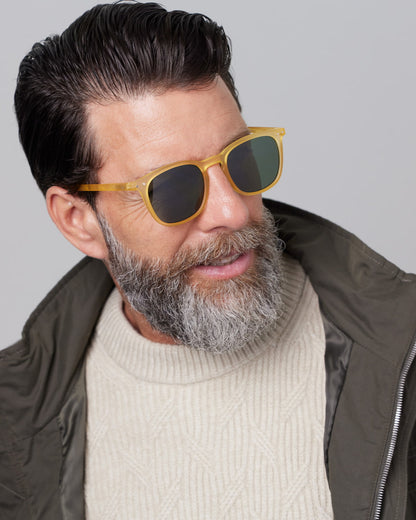 IZIPIZI #E Sunglasses Yellow Honey