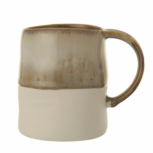 Heather Mug Green Stoneware