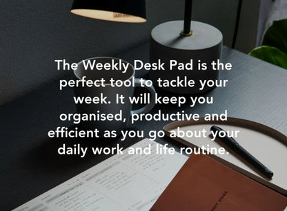 A4 Size Desk Pad | Weekly To Do List