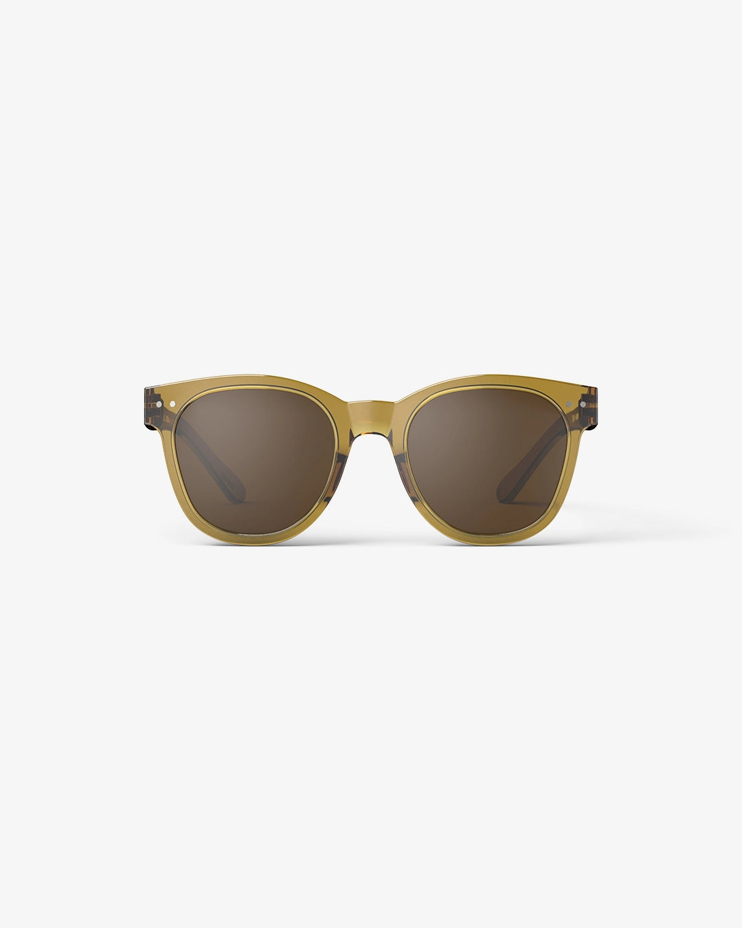 IZIPIZI #N Sunglasses Golden Green