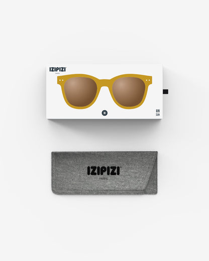 IZIPIZI #N Sunglasses Golden Green