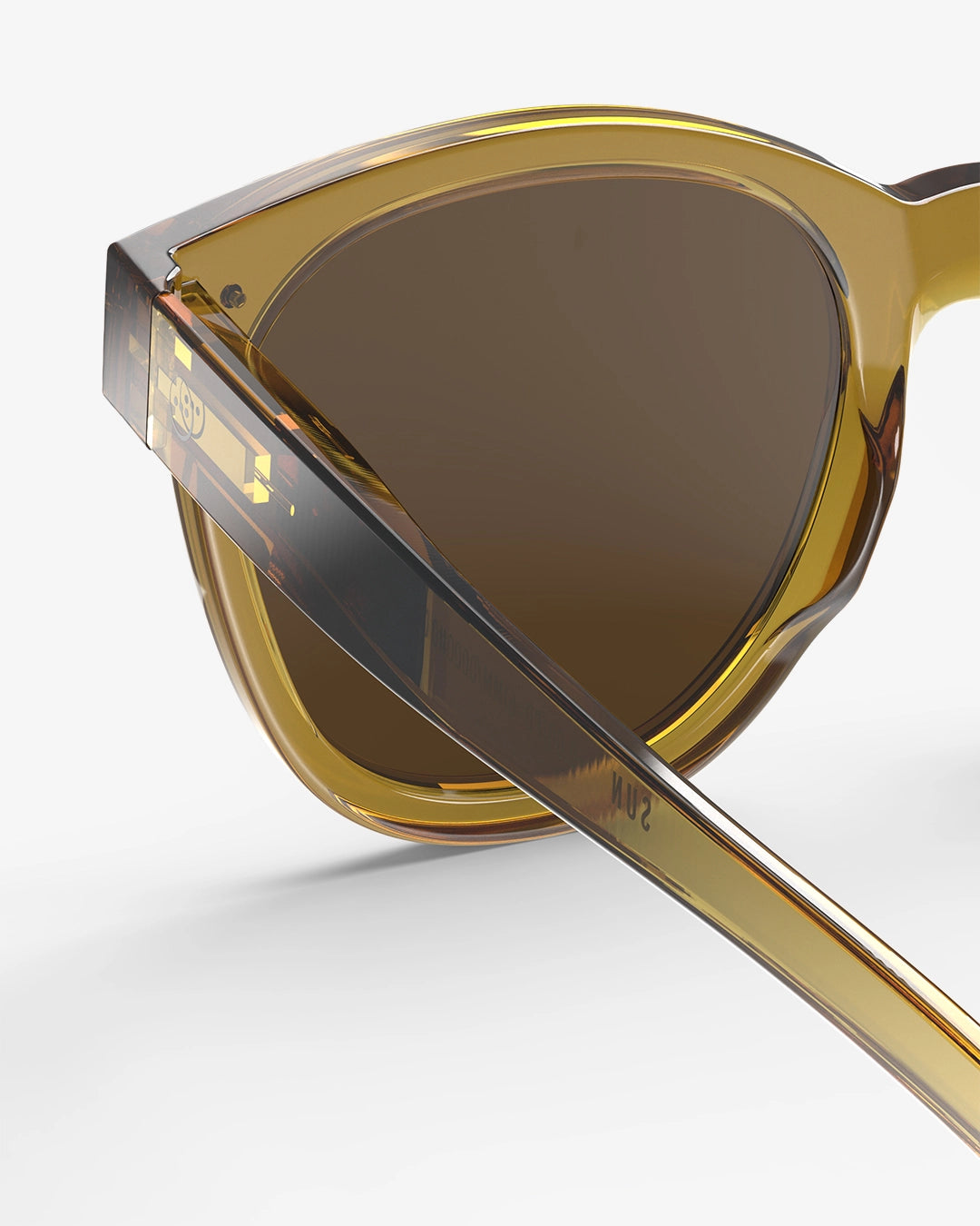 IZIPIZI #N Sunglasses Golden Green