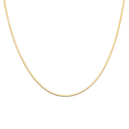 Minimalist Herringbone Necklace