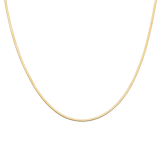 Minimalist Herringbone Necklace