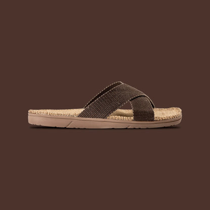 Shangies Unisex Sandal - Brown Coffee