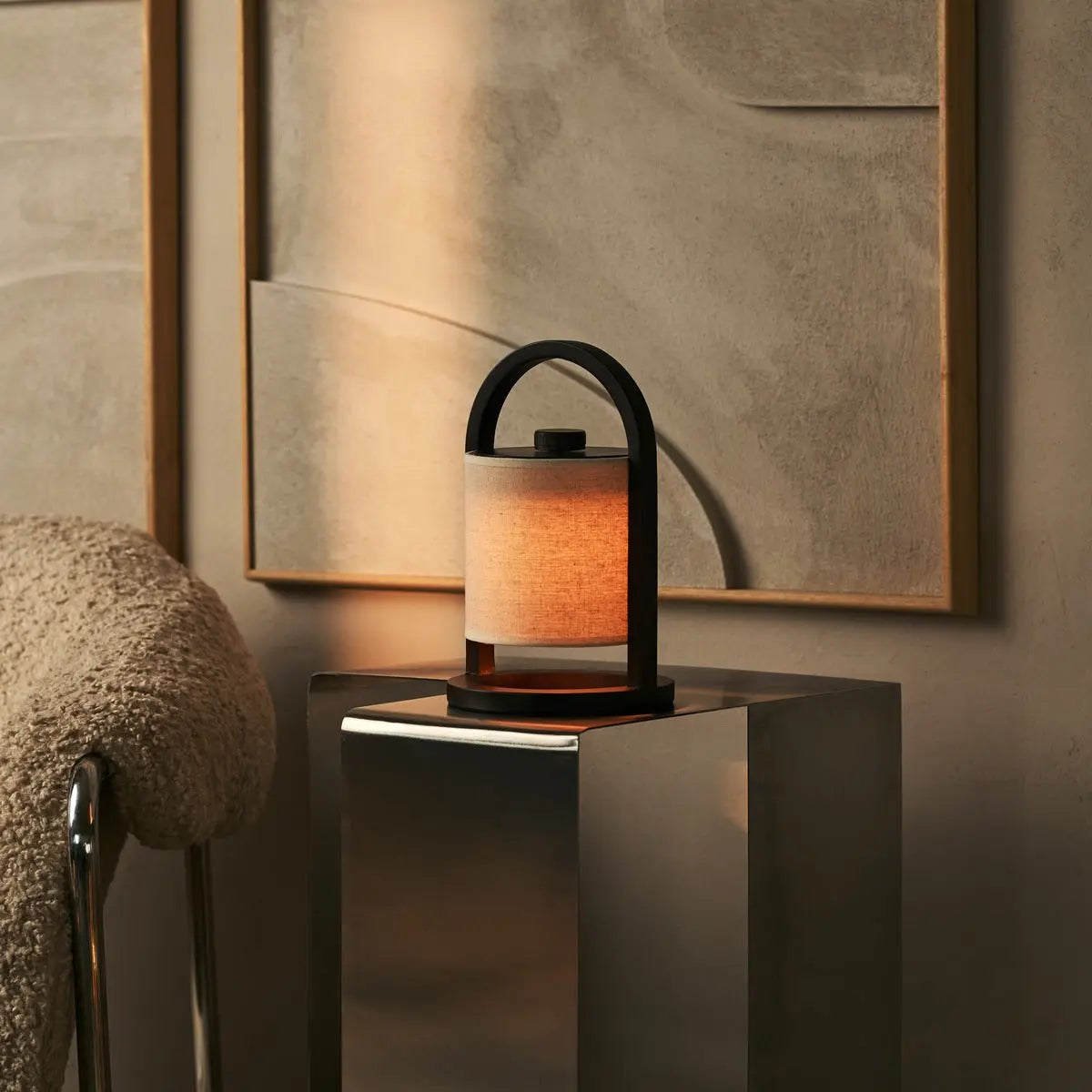 Osaka Linen Portable Lamp