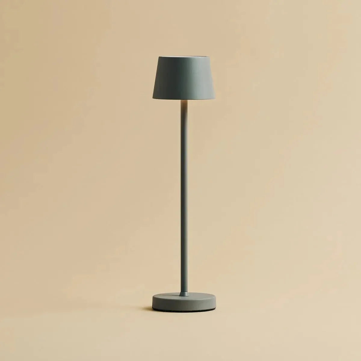 Vondel Grey Rechargeable Lamp