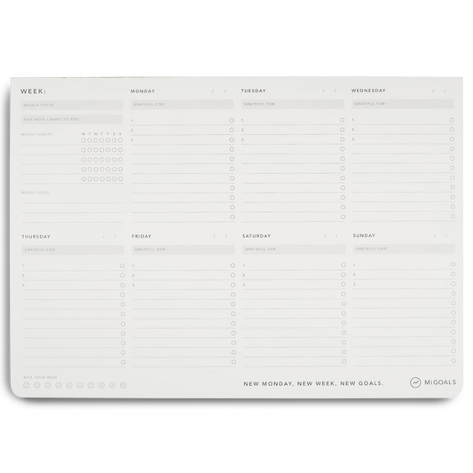 A4 Size Desk Pad | Weekly To Do List