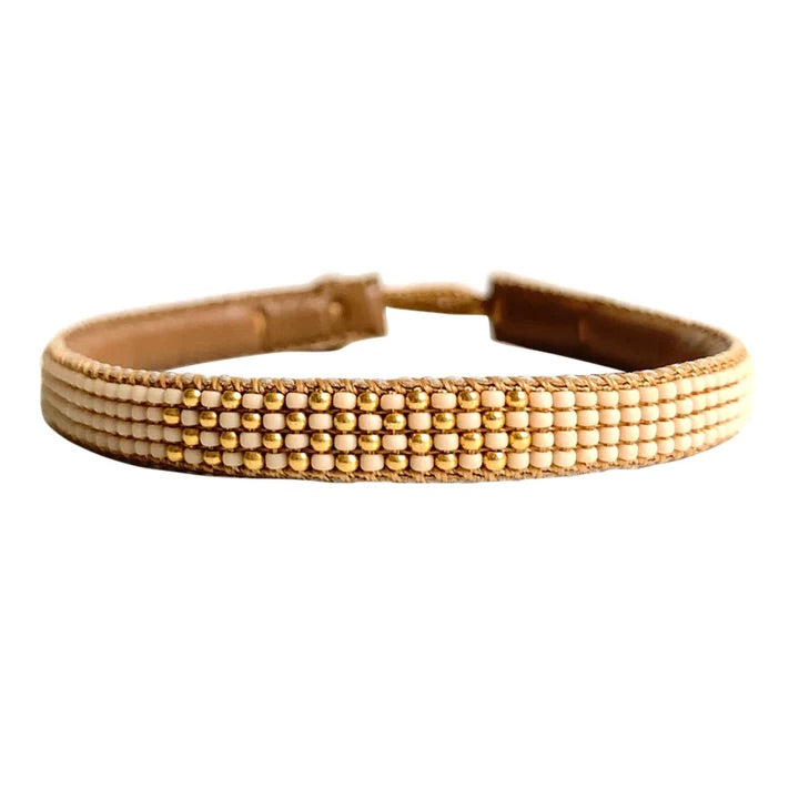 Pin Antique Beige Bracelet