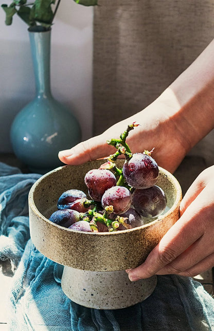 Ceramic Raised Stand Bowl