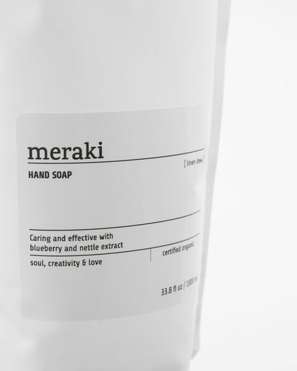 Meraki Linen Dew Hand Soap Refill 1L