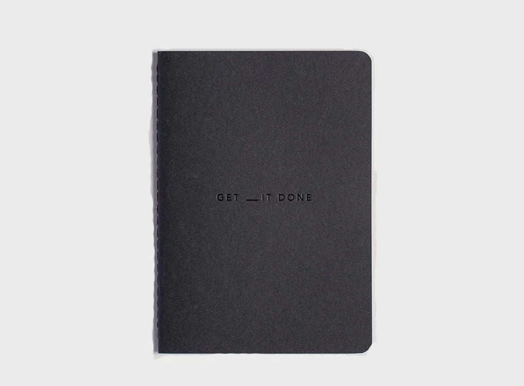 A5 Get _It Done Notebook | Black