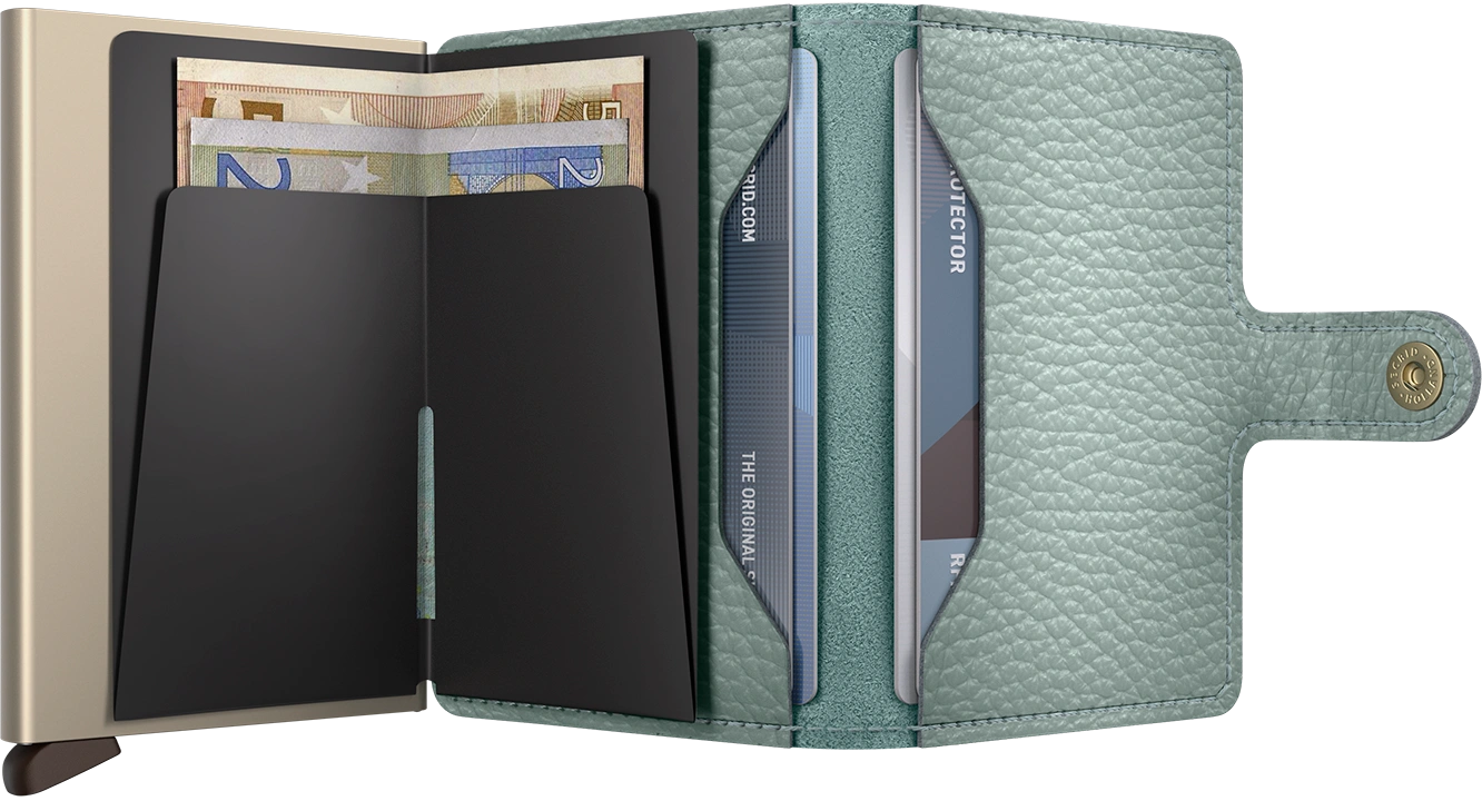 Miniwallet Pebble Sea Green