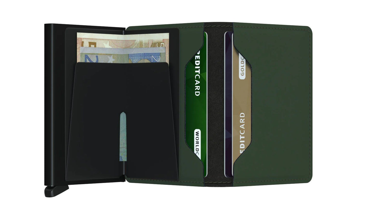 Slimwallet Matte Green-Black