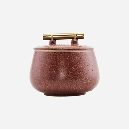 Diva Storage Pot with Brass Lid