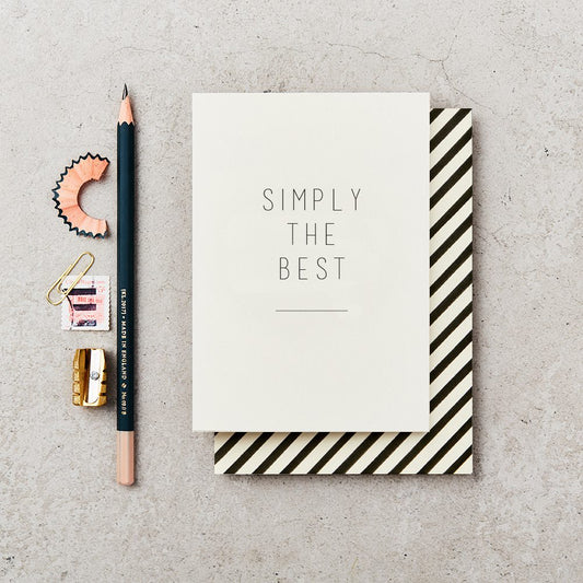 Simply the Best Card
