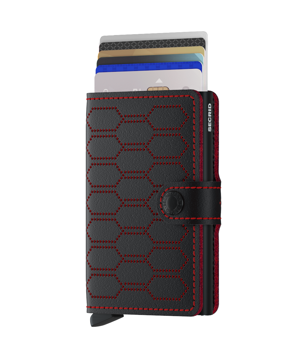 Miniwallet Fuel Black-Red