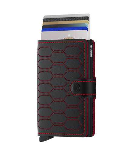 Miniwallet Fuel Black-Red